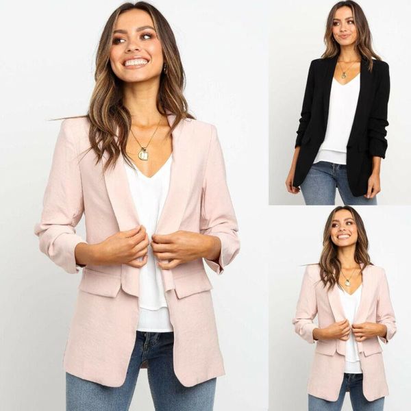 autumn office lady slim blazers suit women black notched blazer coat patch pocket elegant long sleeve female business women's suits &, White;black
autumn office lady slim blazers suit women black notched blazer coat patch pocket elegant long sleeve female business women's suits &, White;black