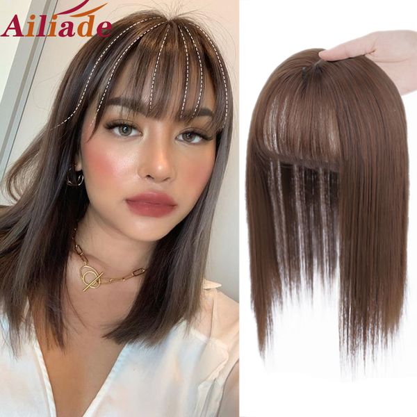 ailiade closure hairpins 3 clip-on extension straight with bangs fake piece for women synthetic clip 220217, Black;brown
ailiade closure hairpins 3 clip-on extension straight with bangs fake piece for women synthetic clip 220217, Black;brown