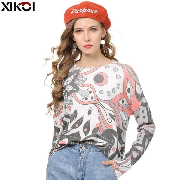 xikoi women winter o-neck print pink sweaters jumper knitted pullovers elegant plus size pull femme jesery sueter feminino, White;black
xikoi women winter o-neck print pink sweaters jumper knitted pullovers elegant plus size pull femme jesery sueter feminino, White;black