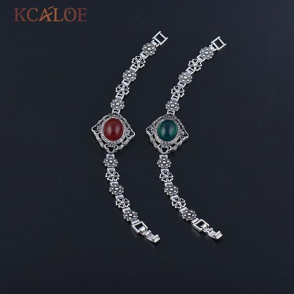 link, chain kcaloe red green resin stone bracelet rhinestone vintage flower geometric bracelets for women armbandjes dames 2021, Black
link, chain kcaloe red green resin stone bracelet rhinestone vintage flower geometric bracelets for women armbandjes dames 2021, Black