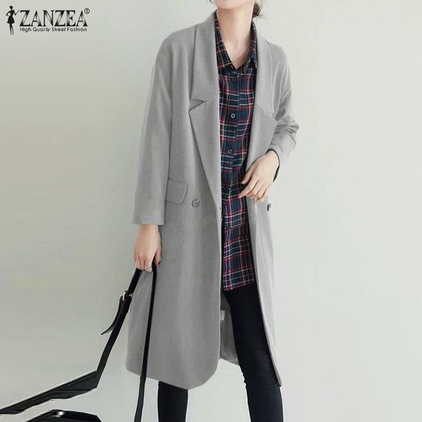 women's suits & blazers women autumn stylish lady baggy full sleeve blazer button outwear jackets femme clothing solid trench workwea, White;black
women's suits & blazers women autumn stylish lady baggy full sleeve blazer button outwear jackets femme clothing solid trench workwea, White;black