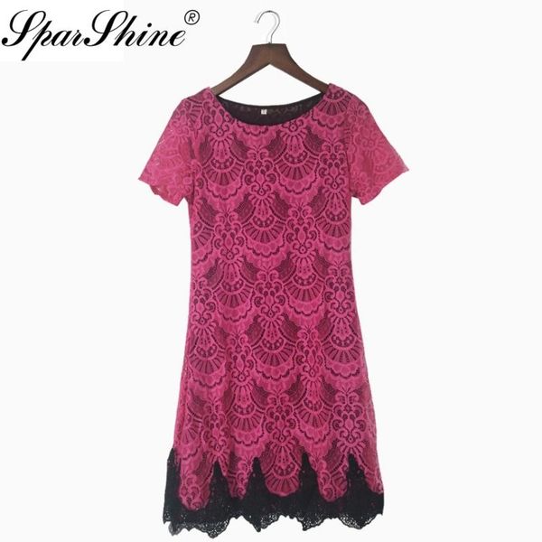 casual dresses 2xl plus size dress women elegant hallow out lace party princess 2021 summer rose color, Black;gray
casual dresses 2xl plus size dress women elegant hallow out lace party princess 2021 summer rose color, Black;gray