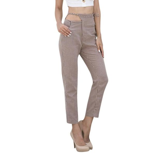 women's pants & capris chamsgend arrival women plaid trousers ladies summer loose woman pant 2021 sports female c301017, Black;white
women's pants & capris chamsgend arrival women plaid trousers ladies summer loose woman pant 2021 sports female c301017, Black;white