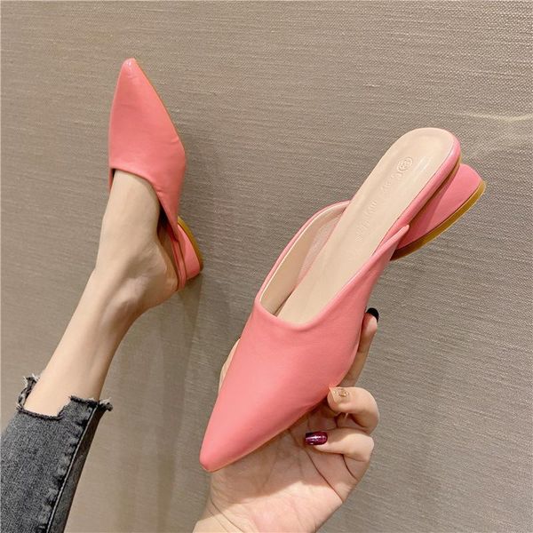 slippers low casual pointed toe square heel high-heeled shoes lady slipers women slides luxury soft block 2021 cover rubber fabr, Black
slippers low casual pointed toe square heel high-heeled shoes lady slipers women slides luxury soft block 2021 cover rubber fabr, Black