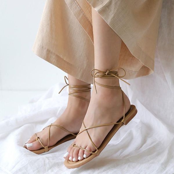 toes women sandals cross ankle strap tie tip rome flats shoes lace-up summer beach for, Black
toes women sandals cross ankle strap tie tip rome flats shoes lace-up summer beach for, Black