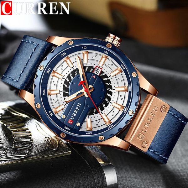wristwatches curren sport men watch blue military waterproof male clock genuine leather quartz auto date man wristwatch 837, Slivery;brown
wristwatches curren sport men watch blue military waterproof male clock genuine leather quartz auto date man wristwatch 837, Slivery;brown