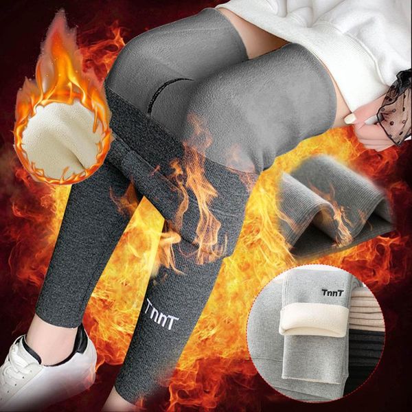 women's leggings warm and thickened cashmere wear in winter high waist lamb pants cold resistant trousers, Black
women's leggings warm and thickened cashmere wear in winter high waist lamb pants cold resistant trousers, Black