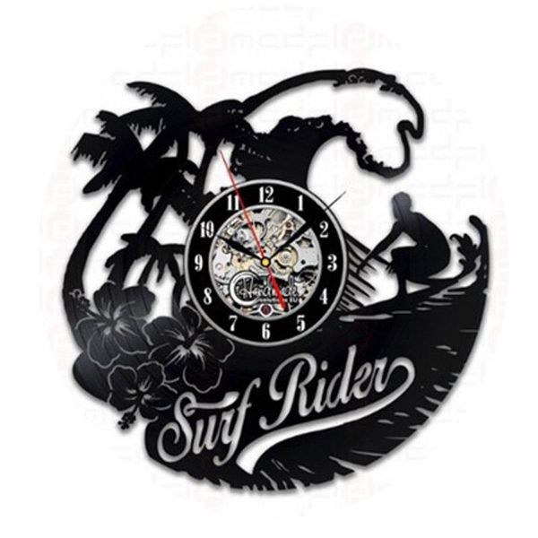 wall clocks summer time hawaii surfing record clock surfwise wave hanging watch surfers extreme sports lover gift
wall clocks summer time hawaii surfing record clock surfwise wave hanging watch surfers extreme sports lover gift