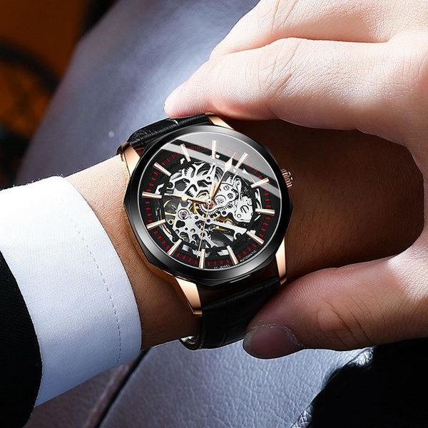 wristwatches ailang automatic watch men hollow mechanical watches fashion waterproof clock male business relogio masculino, Slivery;brown
wristwatches ailang automatic watch men hollow mechanical watches fashion waterproof clock male business relogio masculino, Slivery;brown
