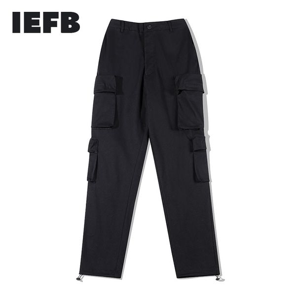 iefb multi pocket men's hip hop streetwear fashion drawstring leggings casual pants trend elastic waist black trousers 9y7476 210524
iefb multi pocket men's hip hop streetwear fashion drawstring leggings casual pants trend elastic waist black trousers 9y7476 210524