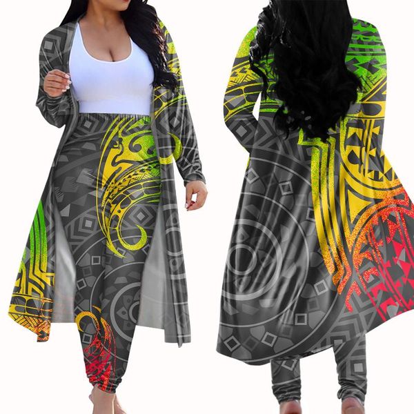 women's two piece pants jackherelook open front cardigan skinny bodycon long gradient polynesian tribal samoa print loose 2 outfits, White
women's two piece pants jackherelook open front cardigan skinny bodycon long gradient polynesian tribal samoa print loose 2 outfits, White