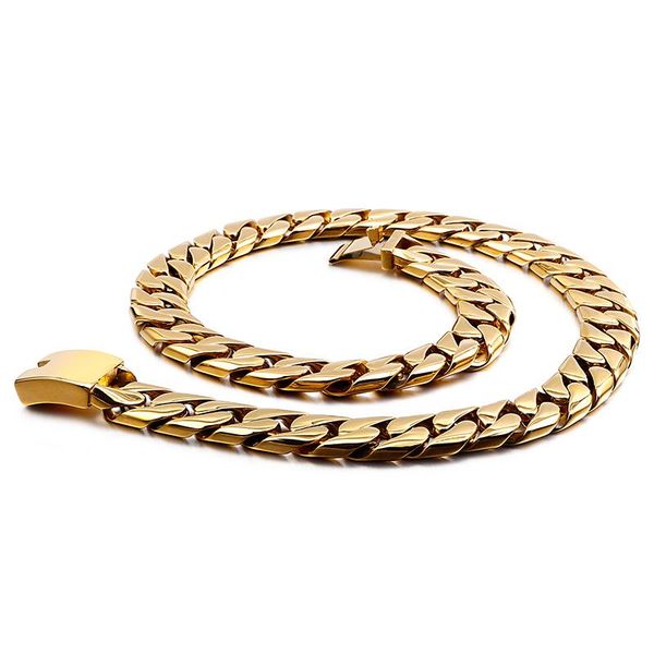 kn89993-bd xmas gifts jewelry 290g heavyweight gold stainless steel cuban curb chain mens necklace 26'' 17mm wide pendant necklace, Silver
kn89993-bd xmas gifts jewelry 290g heavyweight gold stainless steel cuban curb chain mens necklace 26'' 17mm wide pendant necklace, Silver