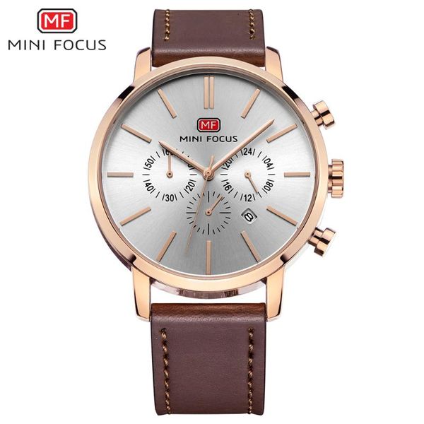 chronograph men sports watches men's quartz analog clock male brown leather army military wrist watch 2021 wach wristwatche wristwatche, Slivery;brown
chronograph men sports watches men's quartz analog clock male brown leather army military wrist watch 2021 wach wristwatche wristwatche, Slivery;brown