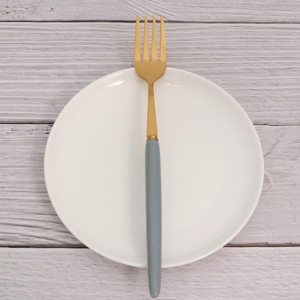forks 1pc stainless steel fruit fork small dessert salad pick party supplies for el cafe bar restaurant home (blue)
forks 1pc stainless steel fruit fork small dessert salad pick party supplies for el cafe bar restaurant home (blue)