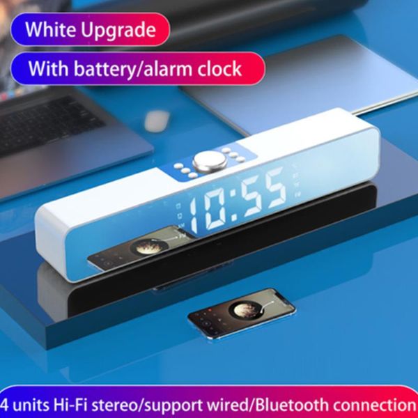 brand bluetooth 5.0 soundbar noise cancelling speaker wireless alarm clock led portable speakers
brand bluetooth 5.0 soundbar noise cancelling speaker wireless alarm clock led portable speakers