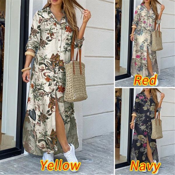 casual dresses womens fashion floral print maxi dress v bottoned sleeveless lacing high slits evening party summer beach sundress, Black;gray
casual dresses womens fashion floral print maxi dress v bottoned sleeveless lacing high slits evening party summer beach sundress, Black;gray