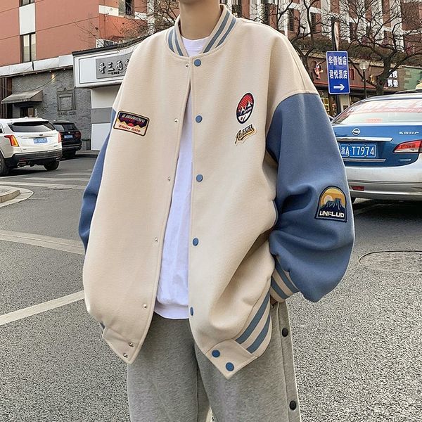 men's jackets casaco de beisebol japonês dos homens retalhos impresso colégio estilo jaquetas femininas vintage versátil chaquetas casa, Black;brown
men's jackets casaco de beisebol japonês dos homens retalhos impresso colégio estilo jaquetas femininas vintage versátil chaquetas casa, Black;brown