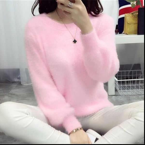 mohair fur womens sweaters knitted sweater pullovers women clothes winter fashion plush soft warm jumper female 43, White;black
mohair fur womens sweaters knitted sweater pullovers women clothes winter fashion plush soft warm jumper female 43, White;black
