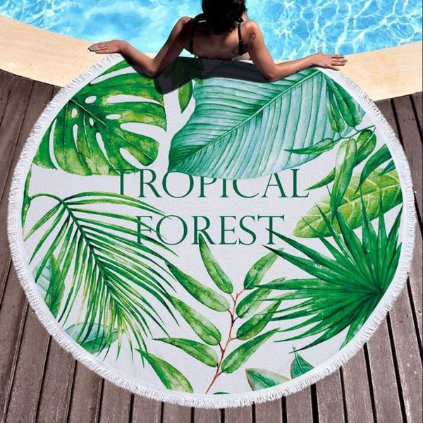 towel summer tropical palm leaves round beach 150cm microfiber large plant printed bath soft yoga picnic mat drap de plage
towel summer tropical palm leaves round beach 150cm microfiber large plant printed bath soft yoga picnic mat drap de plage