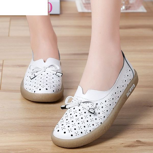 sandals 2021 genuine leather shoes hollow out women ballet flats summer women's solid soft bottom woman slip on loafers 1v6n, Black
sandals 2021 genuine leather shoes hollow out women ballet flats summer women's solid soft bottom woman slip on loafers 1v6n, Black