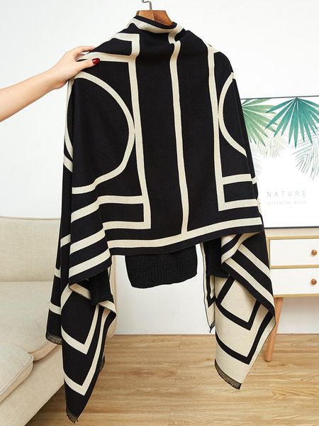 scarves cashmere korean long scarf for autumn and winter black shawl wraps woman vintage kpop style harajuku, Blue;gray
scarves cashmere korean long scarf for autumn and winter black shawl wraps woman vintage kpop style harajuku, Blue;gray