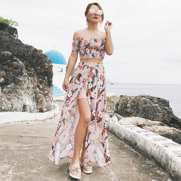 two piece dress shorts pullover female long floral clothing summer 2021 women elastic beach set print strapless sets, White
two piece dress shorts pullover female long floral clothing summer 2021 women elastic beach set print strapless sets, White