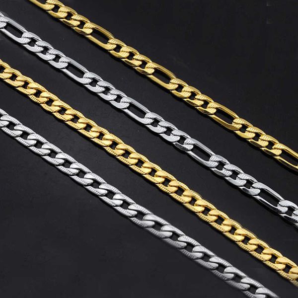 stainless steel men necklace statement gold chain long men's necklaces male chocker hip hop jewelry q0605, Silver
stainless steel men necklace statement gold chain long men's necklaces male chocker hip hop jewelry q0605, Silver