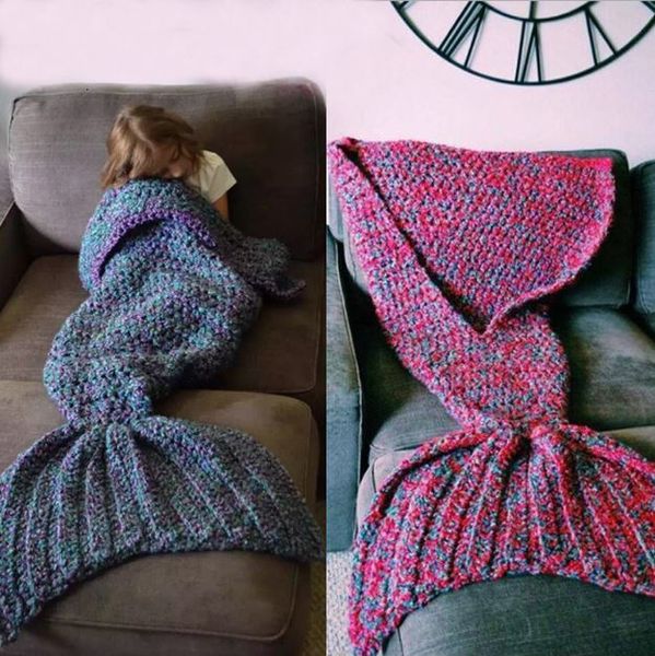 wool blended 150*60cm knitted mermaid tail kids baby blanket throw bed children swaddle sleeping bag
wool blended 150*60cm knitted mermaid tail kids baby blanket throw bed children swaddle sleeping bag