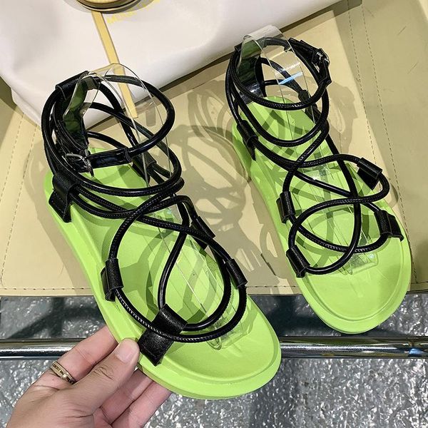sandals 2021 summer woman braided rope beach shoes open toe ladies roman gladiator ankle straps, Black
sandals 2021 summer woman braided rope beach shoes open toe ladies roman gladiator ankle straps, Black