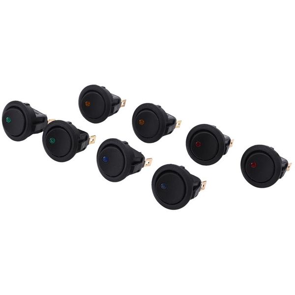 smart home control 8pcs led dot light 12v car auto boat round rocker on/off toggle spst switch
smart home control 8pcs led dot light 12v car auto boat round rocker on/off toggle spst switch