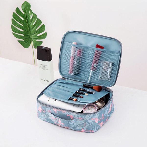 storage bags 2021 portable fashion makeup bag women's waterproof flamingo travel print square holding 
storage bags 2021 portable fashion makeup bag women's waterproof flamingo travel print square holding