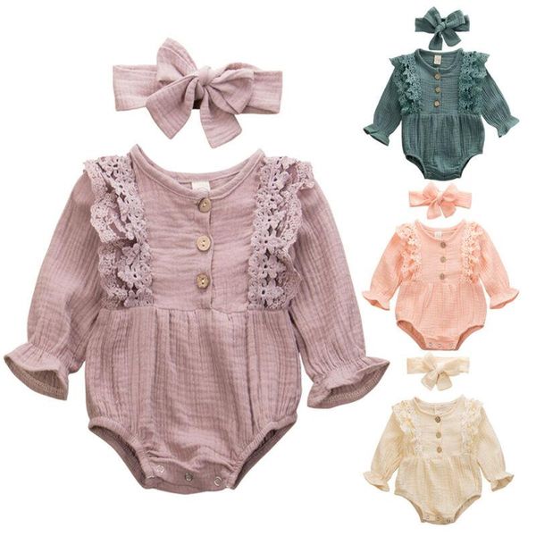 clothing sets 2pcs infant baby girl lace romper bodysuit jumpsuit outfit clothes headbands set, White
clothing sets 2pcs infant baby girl lace romper bodysuit jumpsuit outfit clothes headbands set, White