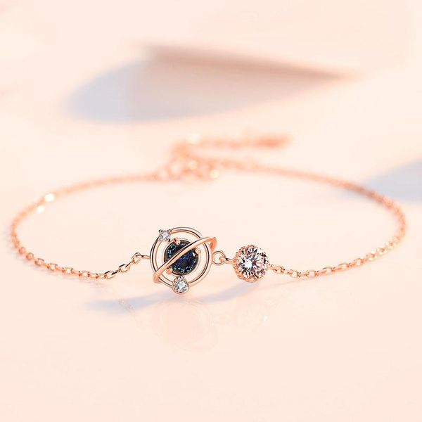 blue glazed bracelet female korean small fresh summer bangle universe starry sky dream planet women charm jewelry bracelets, Golden;silver
blue glazed bracelet female korean small fresh summer bangle universe starry sky dream planet women charm jewelry bracelets, Golden;silver