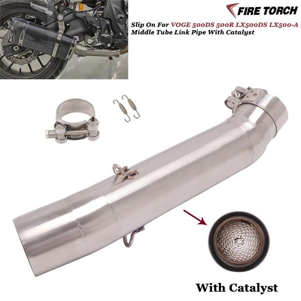 motorcycle escape exhaust modified 51mm interface stainless steel middle link pipe for voge 500ds 500r lx500ds lx500-a system
motorcycle escape exhaust modified 51mm interface stainless steel middle link pipe for voge 500ds 500r lx500ds lx500-a system