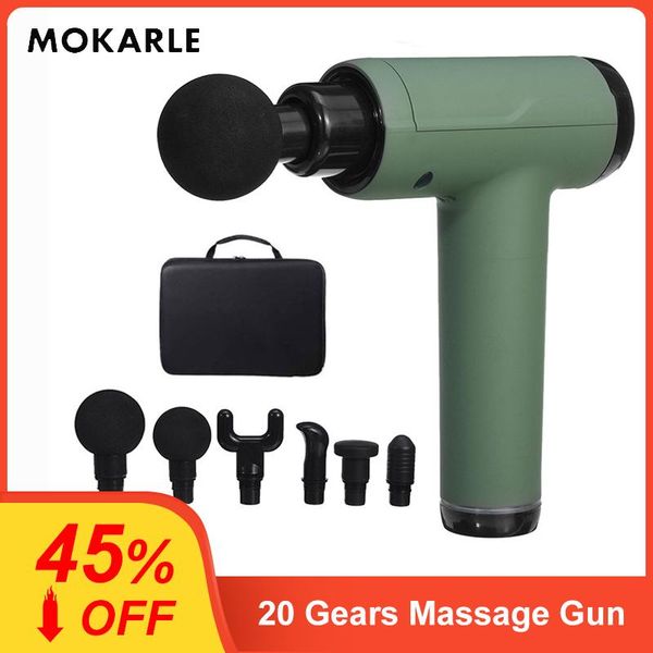 3200r/min lcd muscle massage gun fascia deep tissue massager body relaxation pain relief slimming shaping with 6 head
3200r/min lcd muscle massage gun fascia deep tissue massager body relaxation pain relief slimming shaping with 6 head
