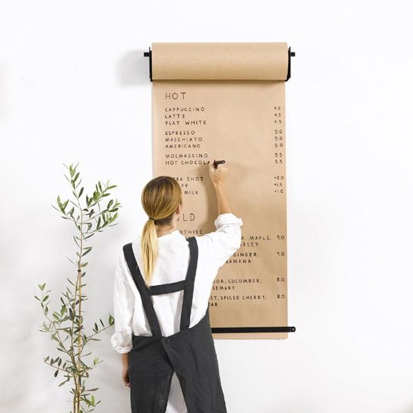 modern design wall mounted hand writing painting message kraft paper drawing board loft coffee shop menu kids rack desk & table clocks
modern design wall mounted hand writing painting message kraft paper drawing board loft coffee shop menu kids rack desk & table clocks