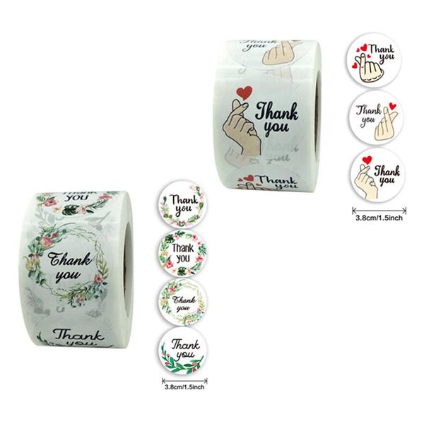 500pcs /roll flowers thank you stickers seal label sticker retail store package scrapbook gift wall
500pcs /roll flowers thank you stickers seal label sticker retail store package scrapbook gift wall