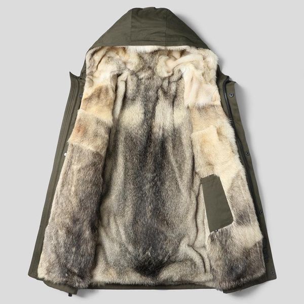 men's jackets wolf fur coat winter parka for men hooded jacket outdoor outerwear overcoat thickening warm army green snow clothes, Black;brown
men's jackets wolf fur coat winter parka for men hooded jacket outdoor outerwear overcoat thickening warm army green snow clothes, Black;brown