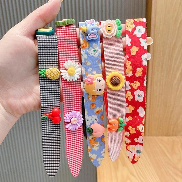 hair accessories cute cartoon flower fruit bangs stick hairbands baby girls lovely easy soft headbands kids, Slivery;white
hair accessories cute cartoon flower fruit bangs stick hairbands baby girls lovely easy soft headbands kids, Slivery;white
