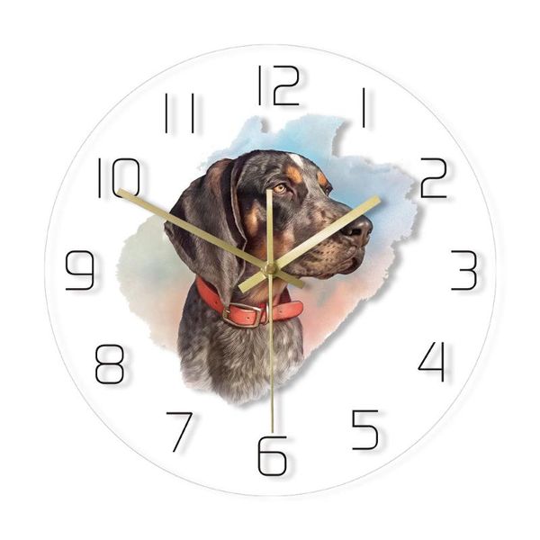 wall clocks handsome hunting dog portrait transparent acrylic clock watercolor printed puppy hanging watch gift for doggie lover
wall clocks handsome hunting dog portrait transparent acrylic clock watercolor printed puppy hanging watch gift for doggie lover