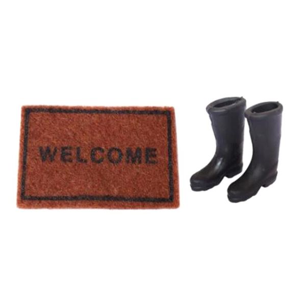 decorative objects & figurines 1/12 mini floor mat rug rain boots model dollhouse miniature accessories decor 11ua
decorative objects & figurines 1/12 mini floor mat rug rain boots model dollhouse miniature accessories decor 11ua