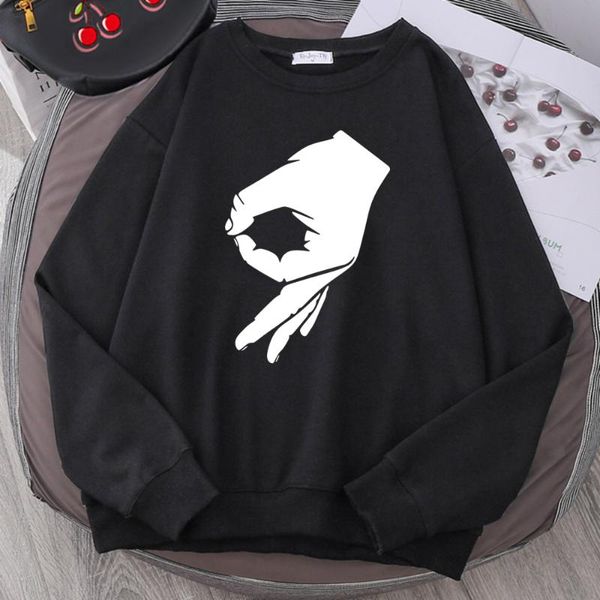 men's hoodies & sweatshirts okay hand sign sweatshirt creative casual funny cloothing trendy streetwear tracksuits for mens comfortable, Black
men's hoodies & sweatshirts okay hand sign sweatshirt creative casual funny cloothing trendy streetwear tracksuits for mens comfortable, Black