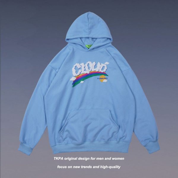 tkpa rainbow foam english hoodie for men and women, Black
tkpa rainbow foam english hoodie for men and women, Black