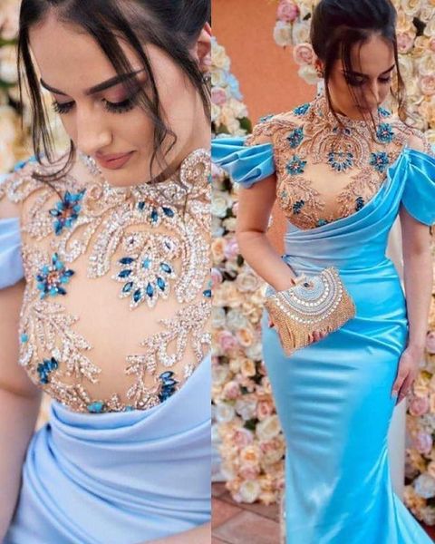 2021 plus size arabic aso ebi luxurious beaded crystals prom dresses mermaid high neck evening formal party second reception gowns dress zj6, Black
2021 plus size arabic aso ebi luxurious beaded crystals prom dresses mermaid high neck evening formal party second reception gowns dress zj6, Black