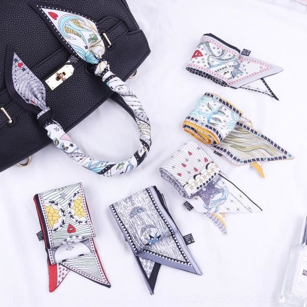 uKA korean flower versatile long thin binding bag ties scarves cravat and scarves silk handle silk small ribbon decorative scarf bag women', Black;gray
uKA korean flower versatile long thin binding bag ties scarves cravat and scarves silk handle silk small ribbon decorative scarf bag women', Black;gray