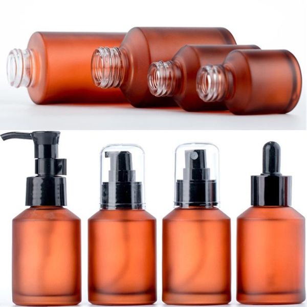 storage bottles & jars 60/100ml empty amber glass spray bottle lotion pump liquid sprayer dropper fine mist refillable travel perfume
storage bottles & jars 60/100ml empty amber glass spray bottle lotion pump liquid sprayer dropper fine mist refillable travel perfume