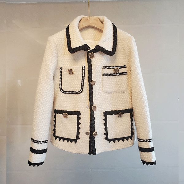 camisoles & tanks korean female style tweed coat hihg quality quilted c667, Black;white
camisoles & tanks korean female style tweed coat hihg quality quilted c667, Black;white