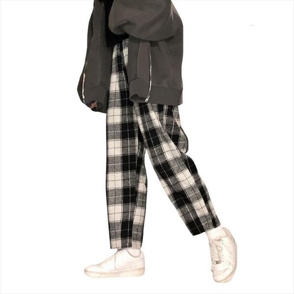 dropshipping harajuku plaid trousers womens capri streetwear harem autumn causal plus size, Black;white
dropshipping harajuku plaid trousers womens capri streetwear harem autumn causal plus size, Black;white