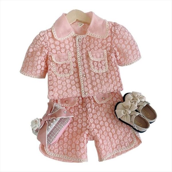 elegant suits for baby girls 2pcs set blouse shorts suit embroidery fashion fancy clothing sets floral lace childrens, White
elegant suits for baby girls 2pcs set blouse shorts suit embroidery fashion fancy clothing sets floral lace childrens, White