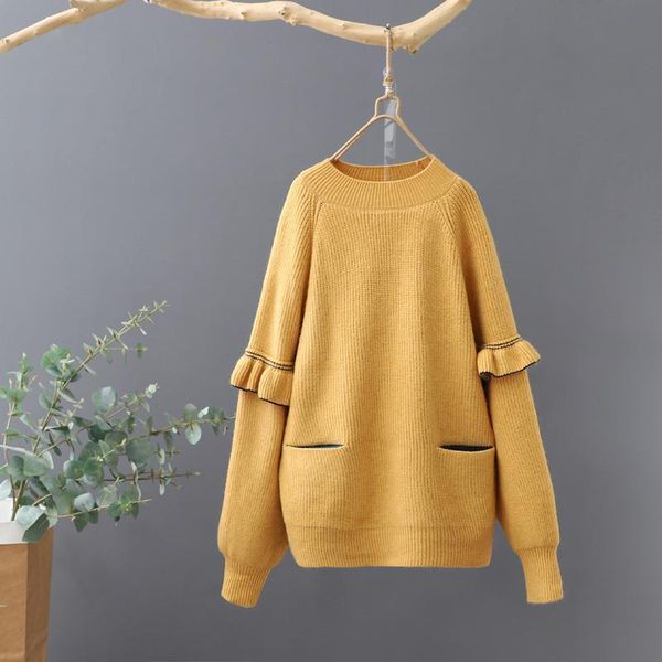 women's sweaters winter women sweater vintage lazy oaf long butterfly sleeve ies solid pullover fall fashion dropship, White;black
women's sweaters winter women sweater vintage lazy oaf long butterfly sleeve ies solid pullover fall fashion dropship, White;black